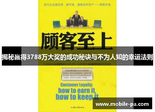 揭秘赢得3788万大奖的成功秘诀与不为人知的幸运法则