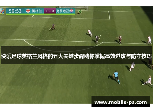 快乐足球英格兰风格的五大关键步骤助你掌握高效进攻与防守技巧