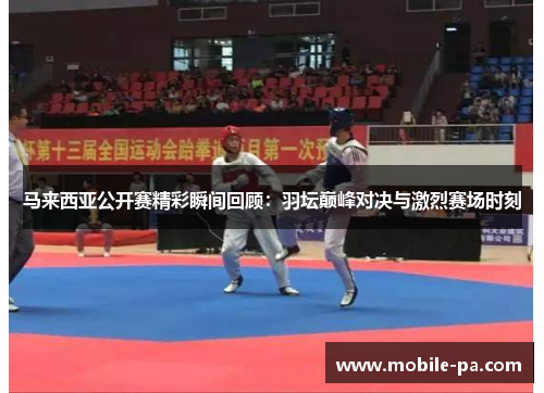 马来西亚公开赛精彩瞬间回顾：羽坛巅峰对决与激烈赛场时刻